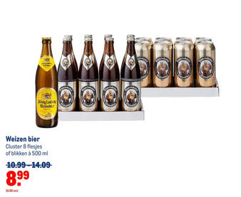 Makro Weizen bier aanbieding