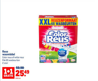 Makro Reus wasmiddel aanbieding