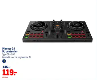 Makro Pioneer DJ controller aanbieding