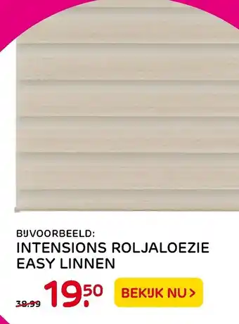 Praxis Intensions roljaloezie Easy Linnen aanbieding