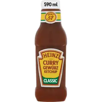 Jumbo Heinz curry gewürz ketchup classic 650g aanbieding