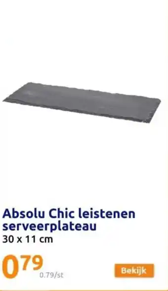Action Absolu Chic leistenen serveerplateau aanbieding