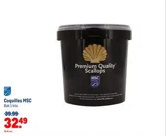 Makro Coquilles MSC aanbieding