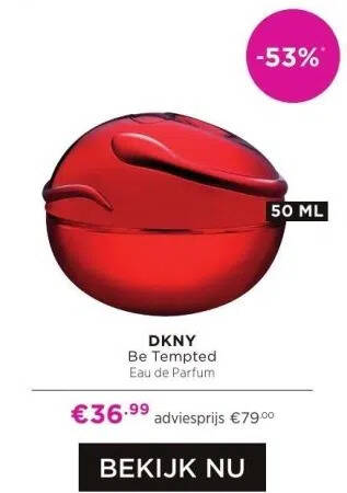 ICI Paris XL Dkny be tempted eau de parfum aanbieding