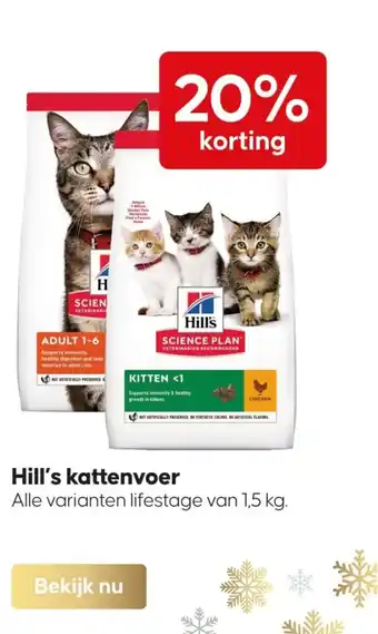 Pets Place Hill's kattenvoer aanbieding