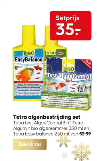 Pets Place Tetra algenbestrijding set aanbieding