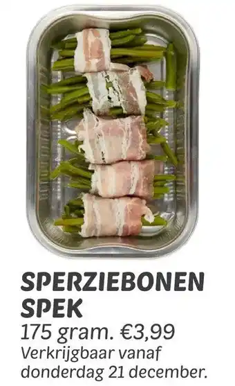 Dekamarkt Sperziebonen spek aanbieding