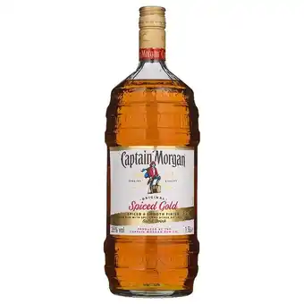 Dirck 3 Captain morgan original spiced gold 150 cl aanbieding