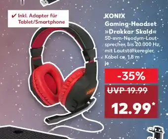 Kaufland DE Konix Gaming-Headset Drakker Skald aanbieding