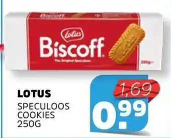 Sahan Supermarkten LOTUS SPECULOOS COOKIES 250G aanbieding