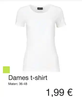 Kik Dames T-shirt 36-48 aanbieding