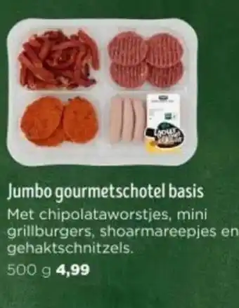 Jumbo Jumbo gourmetschotel basis 500 g aanbieding