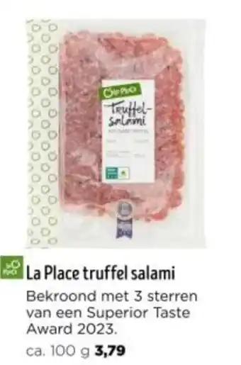 Jumbo La Place truffel salami 100 g aanbieding