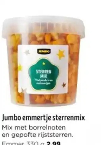 Jumbo Jumbo emmertje sterrenmix Emmer 330 g aanbieding