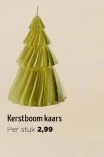 Jumbo Kerstboom kaars aanbieding