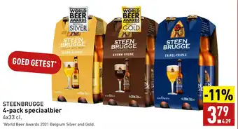 ALDI STEENBRUGGE 4-pack speciaalbier aanbieding