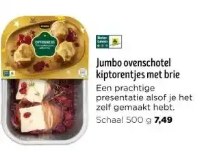 Jumbo Jumbo ovenschotel kiptorentjes met brie aanbieding