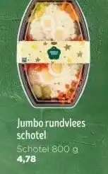 Jumbo Jumbo rundvlees schotel aanbieding