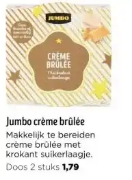 Jumbo Jumbo crème brûlée aanbieding