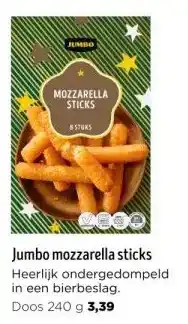 Jumbo Jumbo mozzarella sticks aanbieding