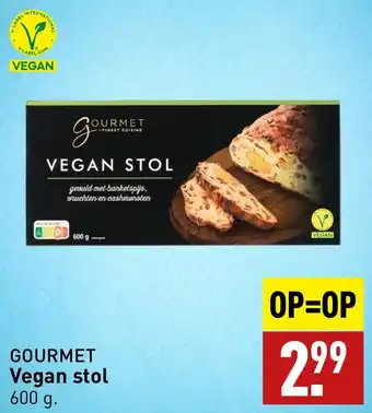 ALDI GOURMET Vegan stol 600g aanbieding