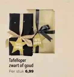 Jumbo Tafelloper zwart of goud aanbieding