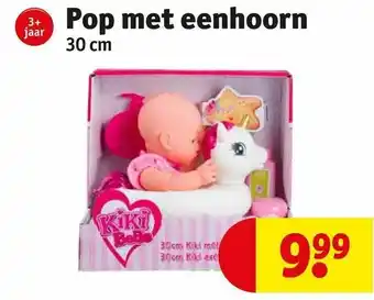 Kruidvat Pop met eenhoorn aanbieding