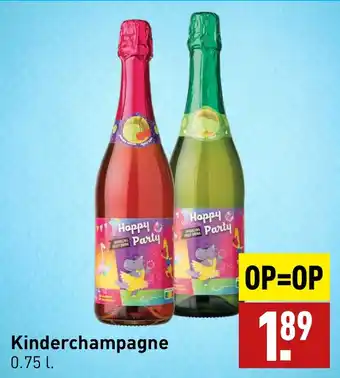 ALDI Kinderchampagne aanbieding