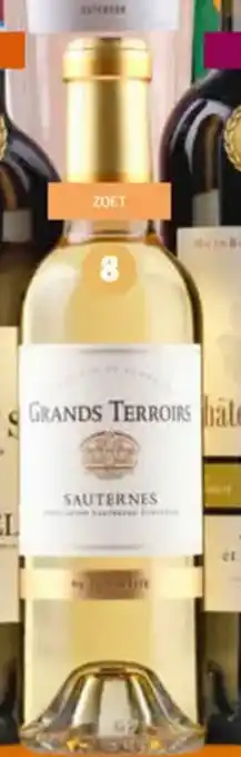 Albert Heijn Dourthe Sauternes Grands Terroirs 37,5 cl aanbieding