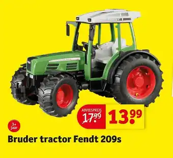 Kruidvat Bruder tractor Fendt 209s aanbieding