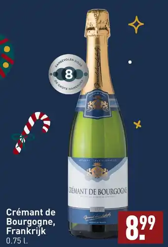 ALDI Crémant de Bourgogne, Frankrijk 0.75 L aanbieding