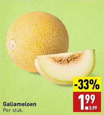 ALDI Galiameloen aanbieding