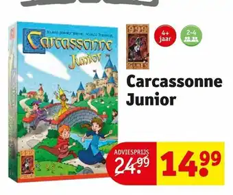 Kruidvat 999 Games Carcassonne Junior aanbieding
