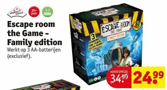 Kruidvat Identity Games Escape room the Game - Family edition aanbieding