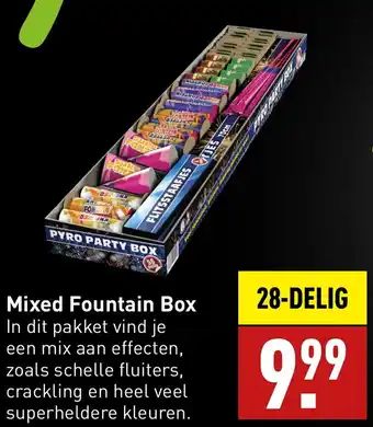 ALDI Mixed Fountain Box  28- Delig aanbieding