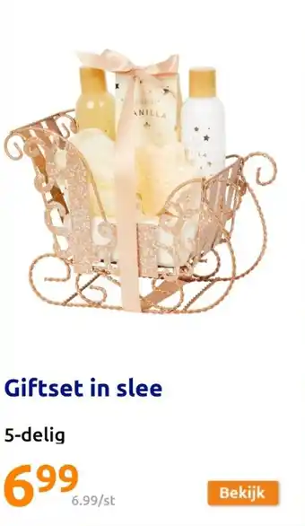 Action Giftset in slee 5-delig aanbieding