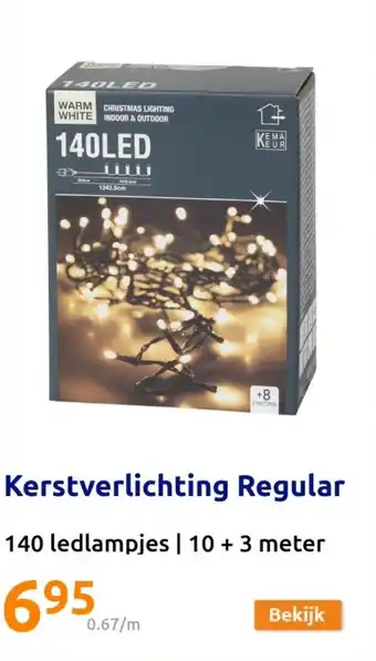 Action Kerstverlichting Regular aanbieding