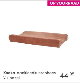 Baby & Tiener Koeka aankleedkussenhoes Vik hazel aanbieding