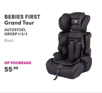 Baby & Tiener Bebies First Grand Tour Autostoel Groep 1/2/3 aanbieding