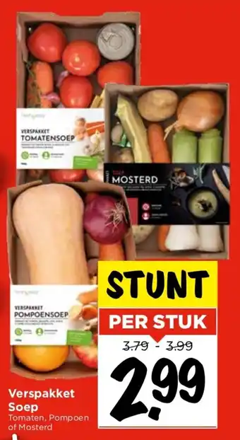 Vomar Voordeelmarkt Verspakket Soep aanbieding