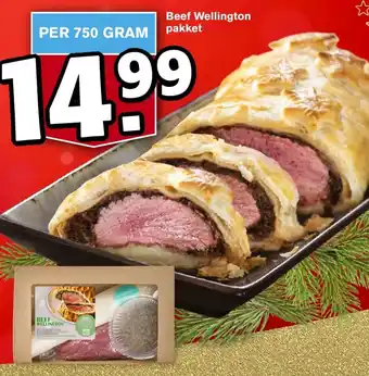 Hoogvliet Beef Wellington pakket 750g aanbieding