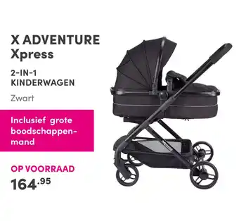 Baby & Tiener X Adventure Xpress 2-In-1 Kinderwagen aanbieding