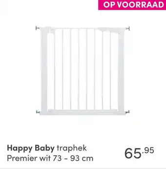 Baby & Tiener Happy Baby traphek Premier wit 73 - 93 cm aanbieding