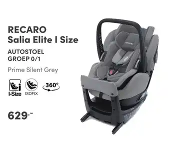 Baby & Tiener Recaro Salia Elite I Size Autostoel Groep 0/1 aanbieding