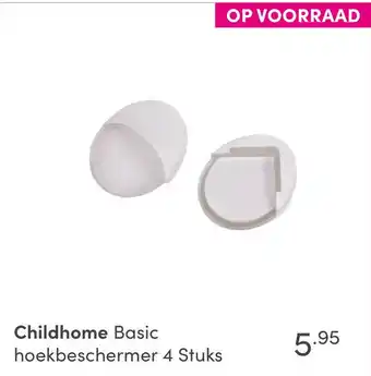 Baby & Tiener Childhome Basic hoekbeschermer 4 Stuks aanbieding