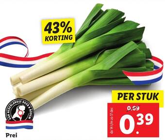 Lidl Prei aanbieding
