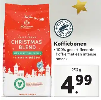 Lidl Koffiebonen 250g aanbieding