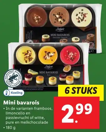 Lidl Mini bavarois aanbieding