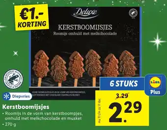 Lidl Kerstboomijsjes aanbieding