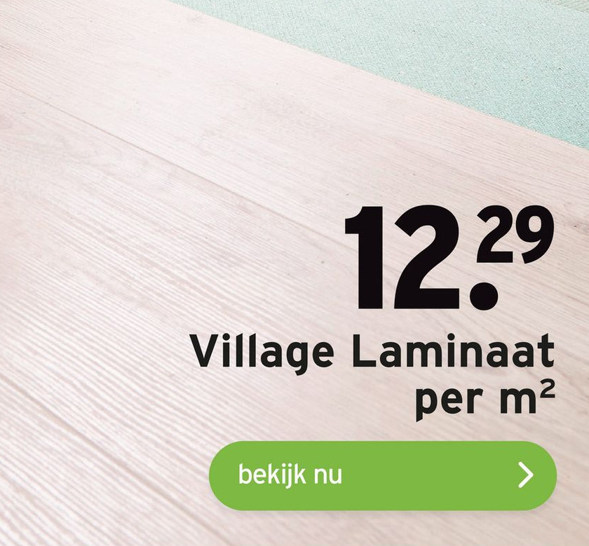 Village Laminaat per m2 aanbieding bij GAMMA